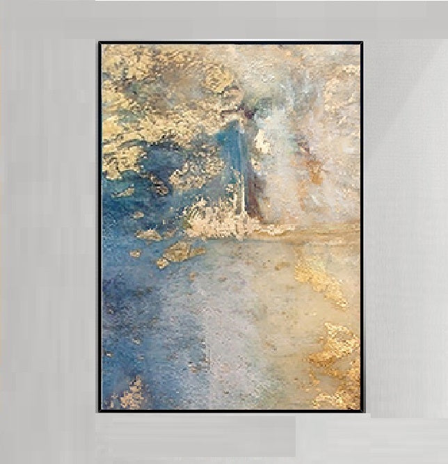 Handcrafted Abstract Painting Fine Art For Homedecor MA1118