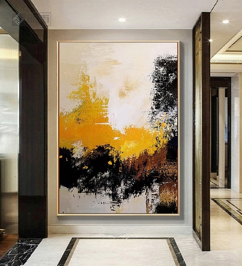 Handcrafted Abstract Painting Fine Art For Homedecor MA1124A