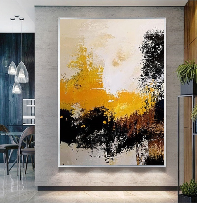 Handcrafted Abstract Painting Fine Art For Homedecor MA1124A