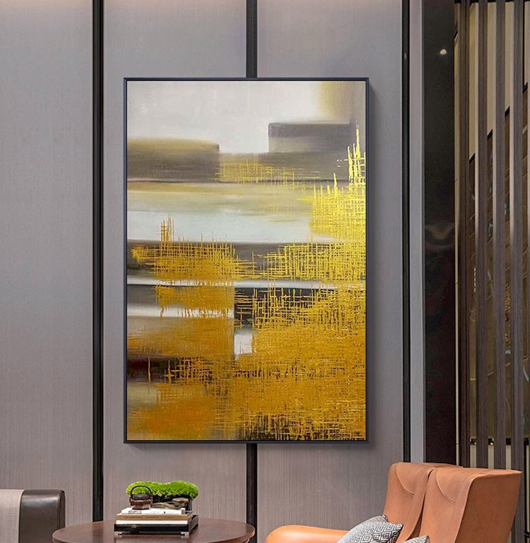 Handcrafted Abstract Painting Fine Art For Homedecor MA1125