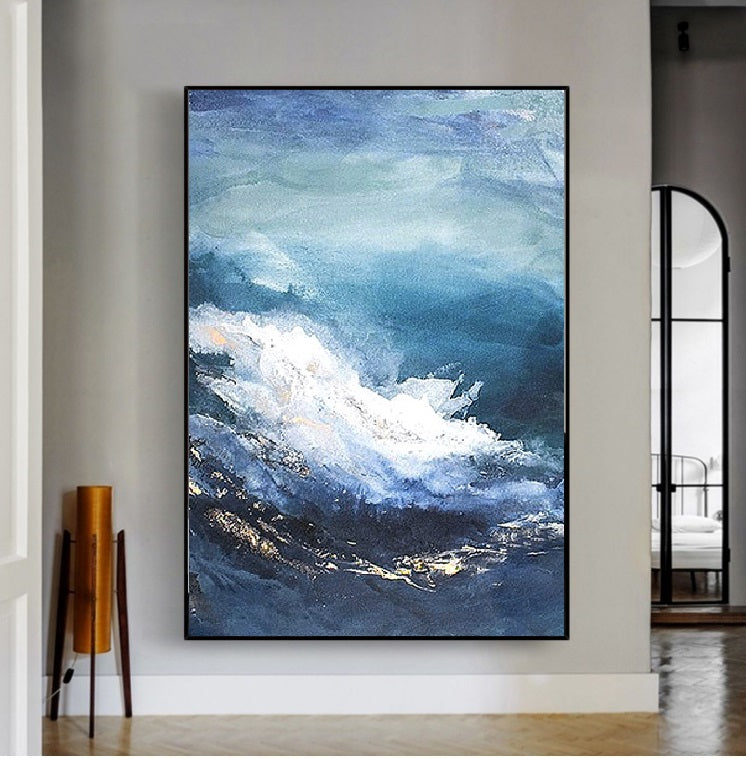 Handcrafted Abstract Painting Fine Art For Homedecor MA1135