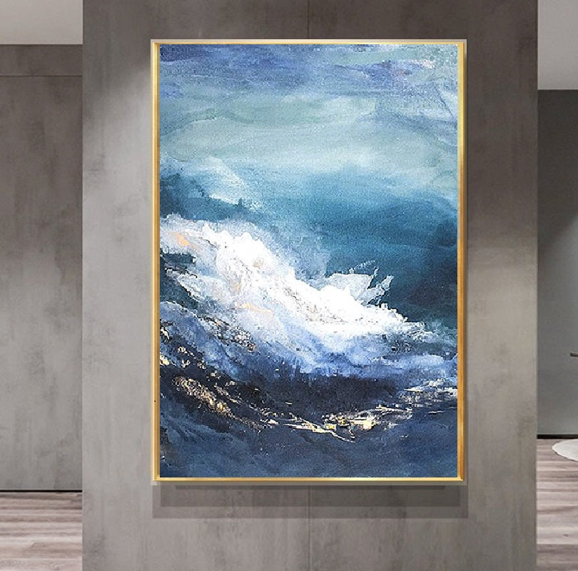 Handcrafted Abstract Painting Fine Art For Homedecor MA1135