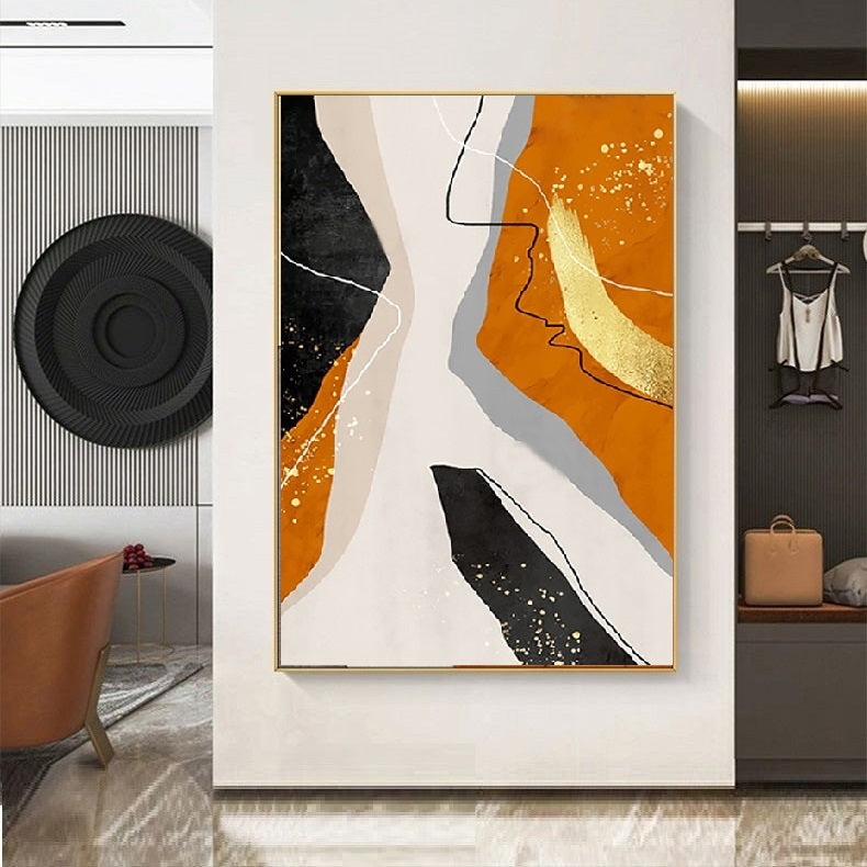 Handcrafted Abstract Painting Fine Art For Homedecor MA1138C