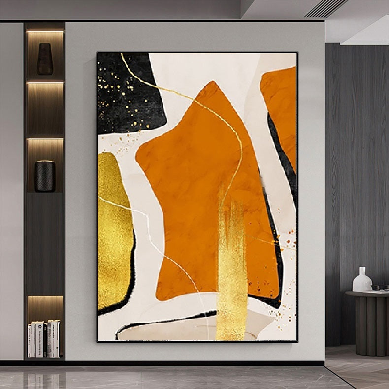 Handcrafted Abstract Painting Fine Art For Homedecor MA1138D