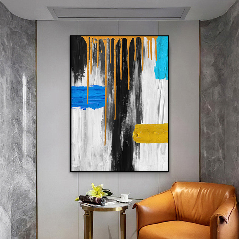 Handcrafted Abstract Painting Fine Art For Homedecor MA1140