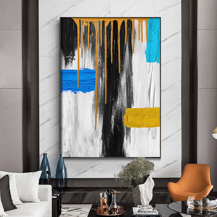 Handcrafted Abstract Painting Fine Art For Homedecor MA1140