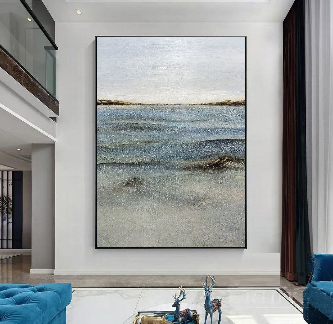 Handcrafted Abstract Painting Fine Art For Homedecor MA1142B