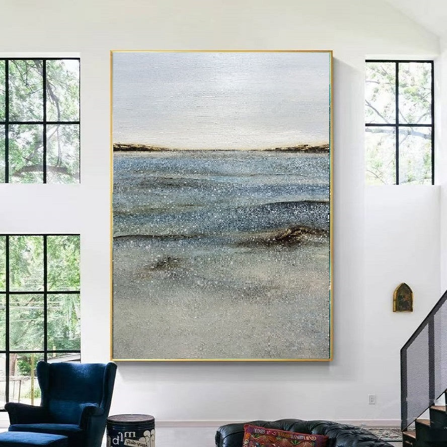 Handcrafted Abstract Painting Fine Art For Homedecor MA1142B
