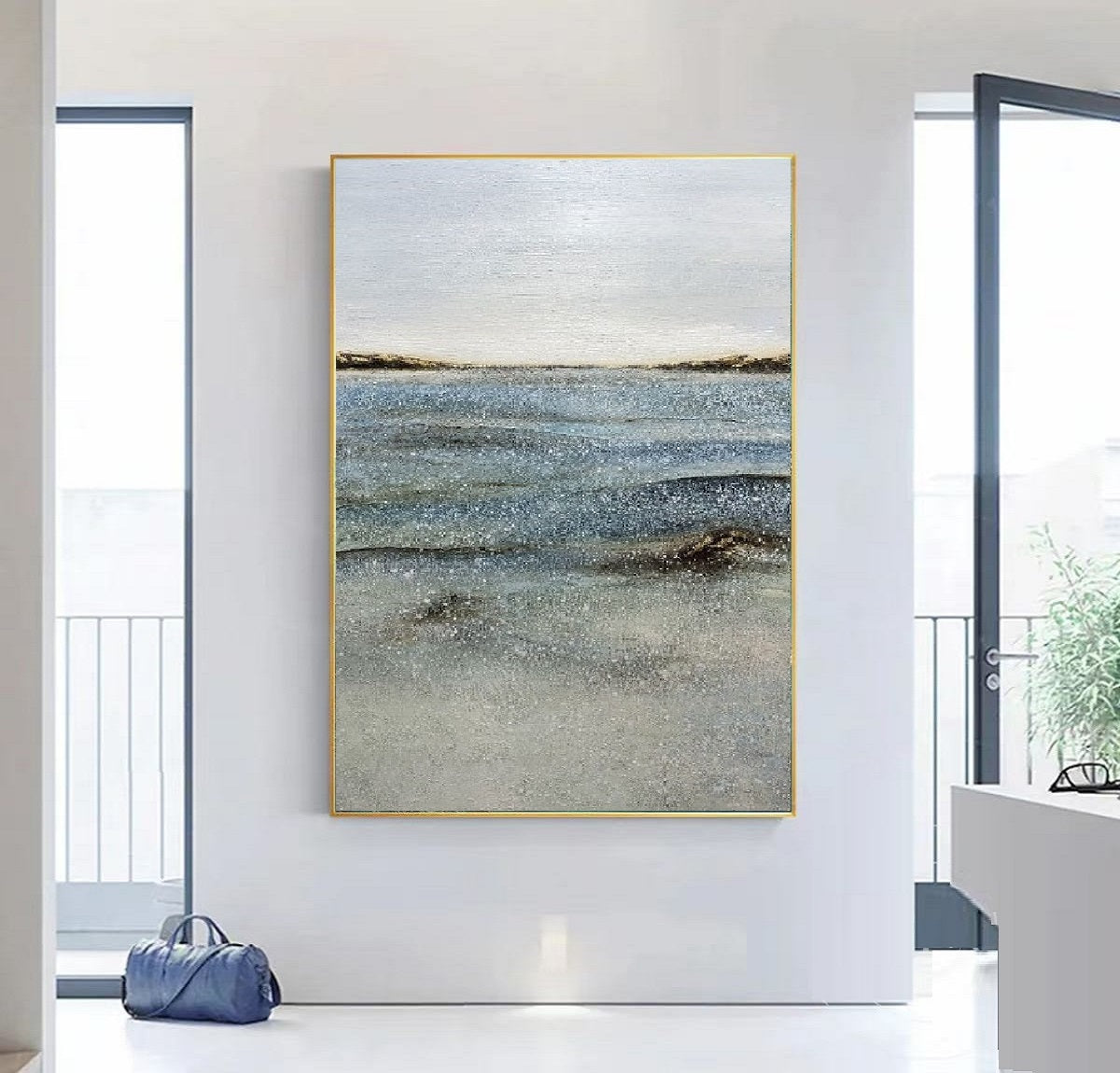Handcrafted Abstract Painting Fine Art For Homedecor MA1142B