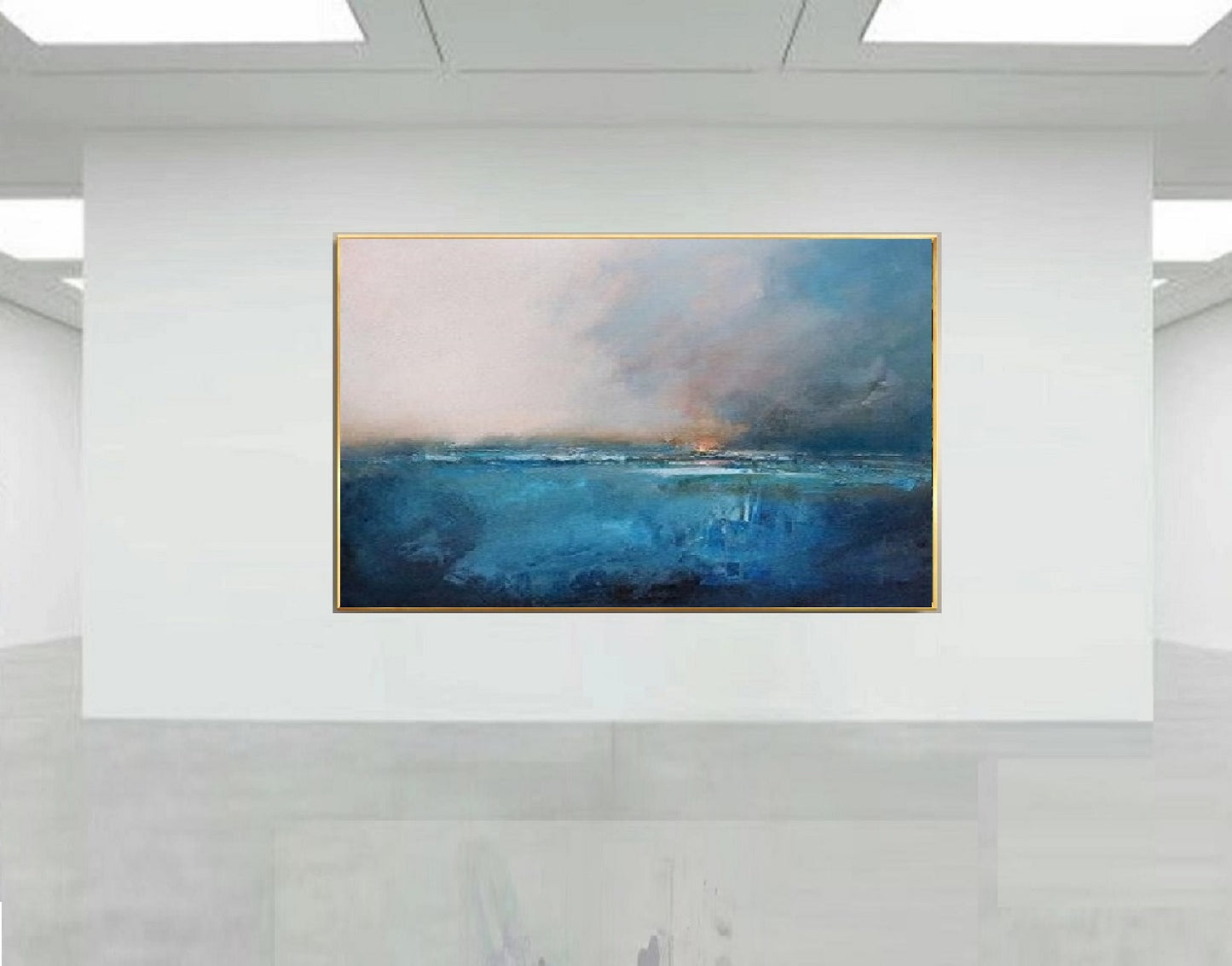 Handcrafted Abstract Painting Fine Art For Homedecor MA1144