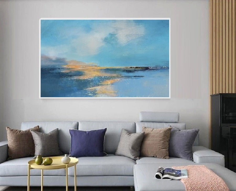 Handcrafted Abstract Painting Fine Art For Homedecor MA1145