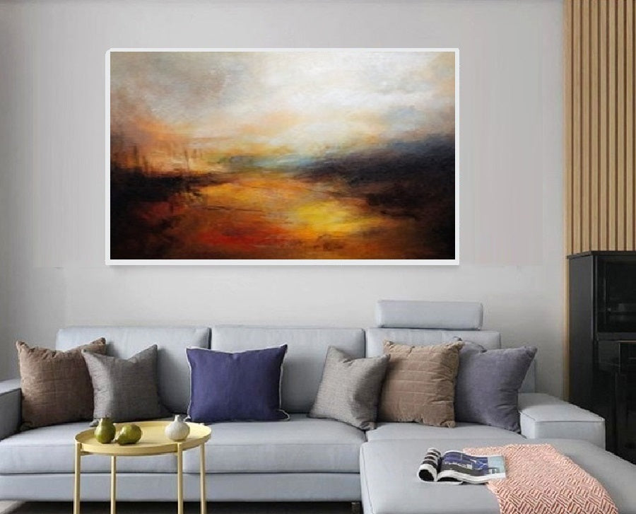 Handcrafted Abstract Painting Fine Art For Homedecor MA1147
