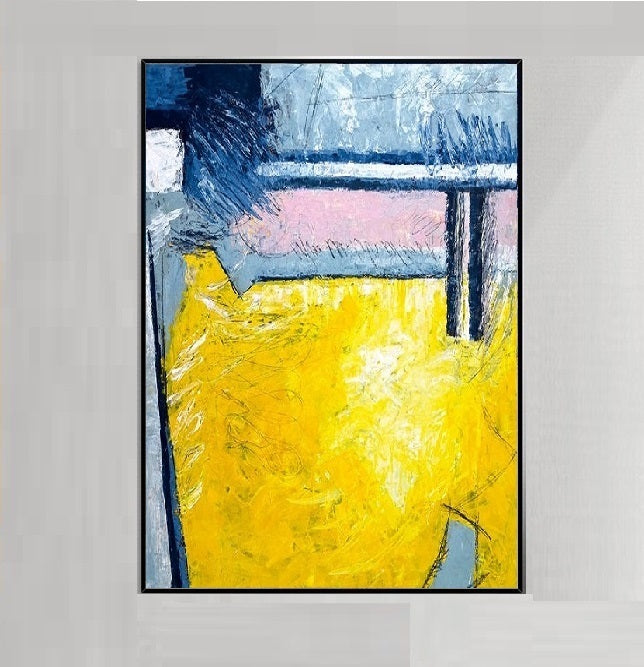 Handcrafted Abstract Painting Fine Art For Homedecor MA1154B