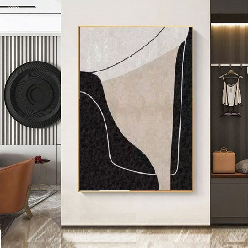 Handcrafted Abstract Painting Fine Art For Homedecor MA1171B