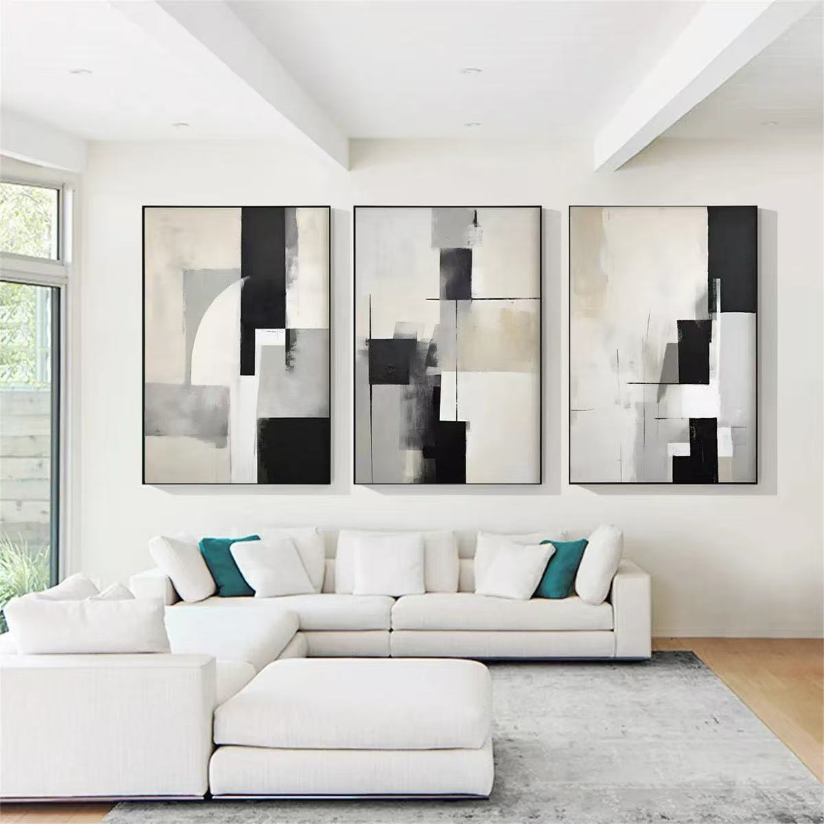 Handcrafted Abstract Painting Fine Art For Homedecor MA1172B