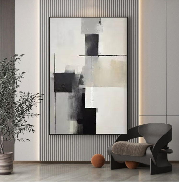 Handcrafted Abstract Painting Fine Art For Homedecor MA1172B