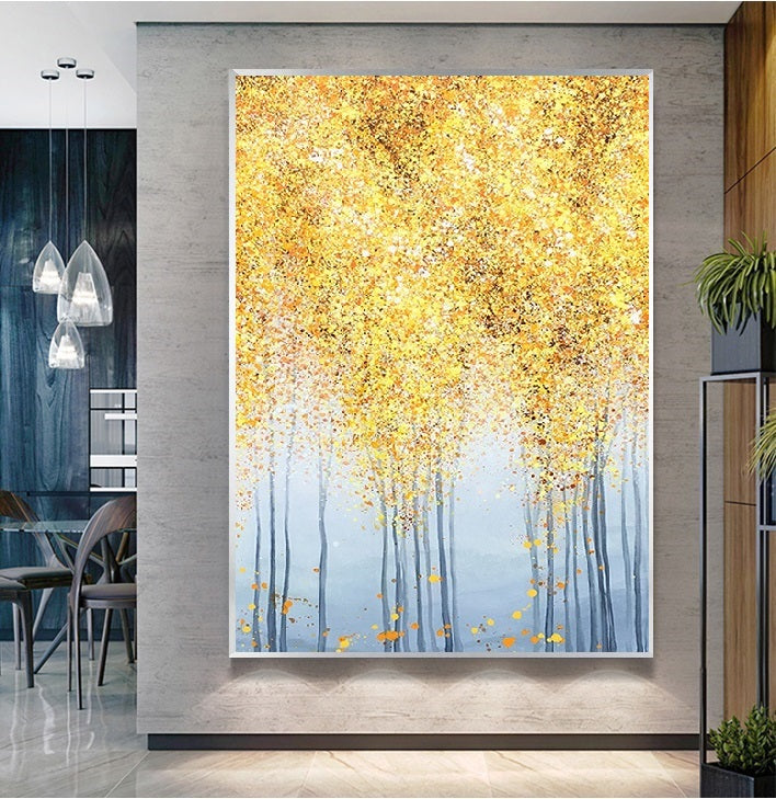 Handcrafted Abstract Painting Fine Art For Homedecor MA1175