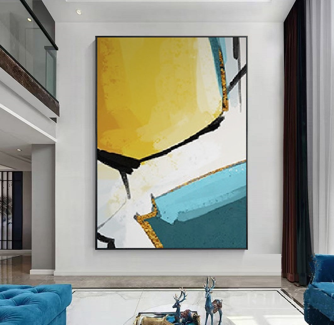 Handcrafted Abstract Painting Fine Art For Homedecor MA1179A