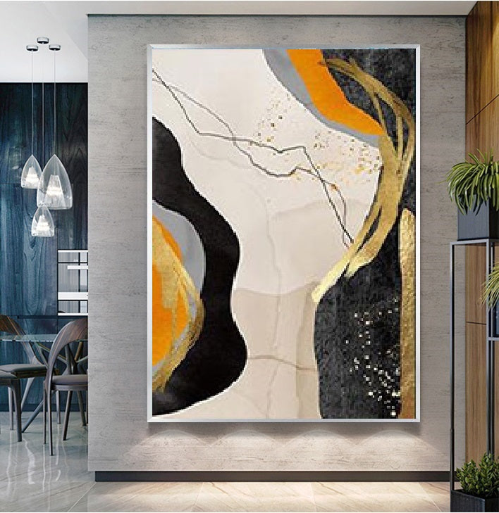Handcrafted Abstract Painting Fine Art For Homedecor MA1181B
