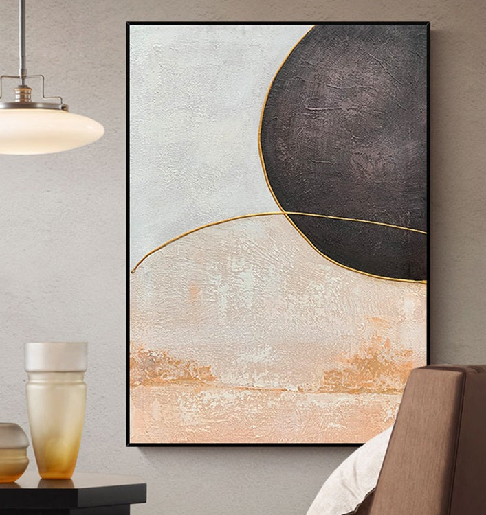 Handcrafted Abstract Painting Fine Art For Homedecor MA1188B