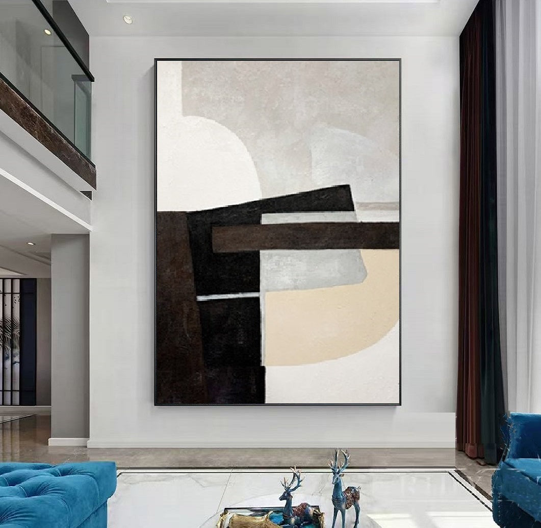 Handcrafted Abstract Painting Fine Art For Homedecor MA1192