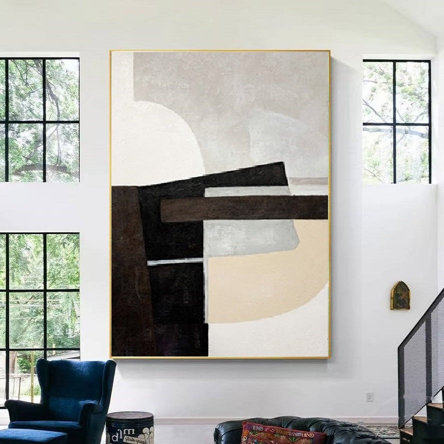 Handcrafted Abstract Painting Fine Art For Homedecor MA1192