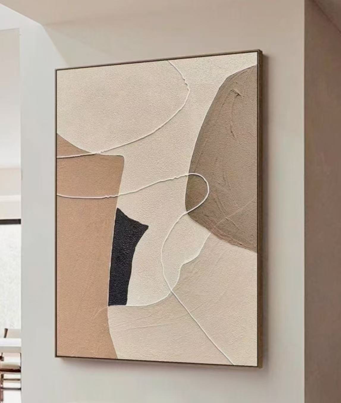 Handcrafted Abstract Painting Fine Art For Homedecor MA1194