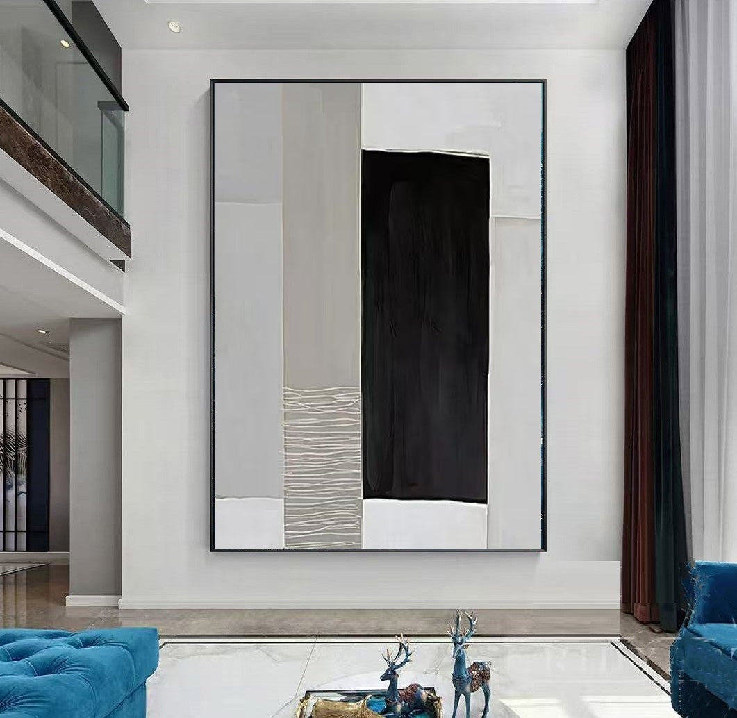Handcrafted Abstract Painting Fine Art For Homedecor MA1200B