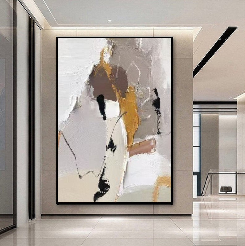 Handcrafted Abstract Painting Fine Art For Homedecor MA1218A