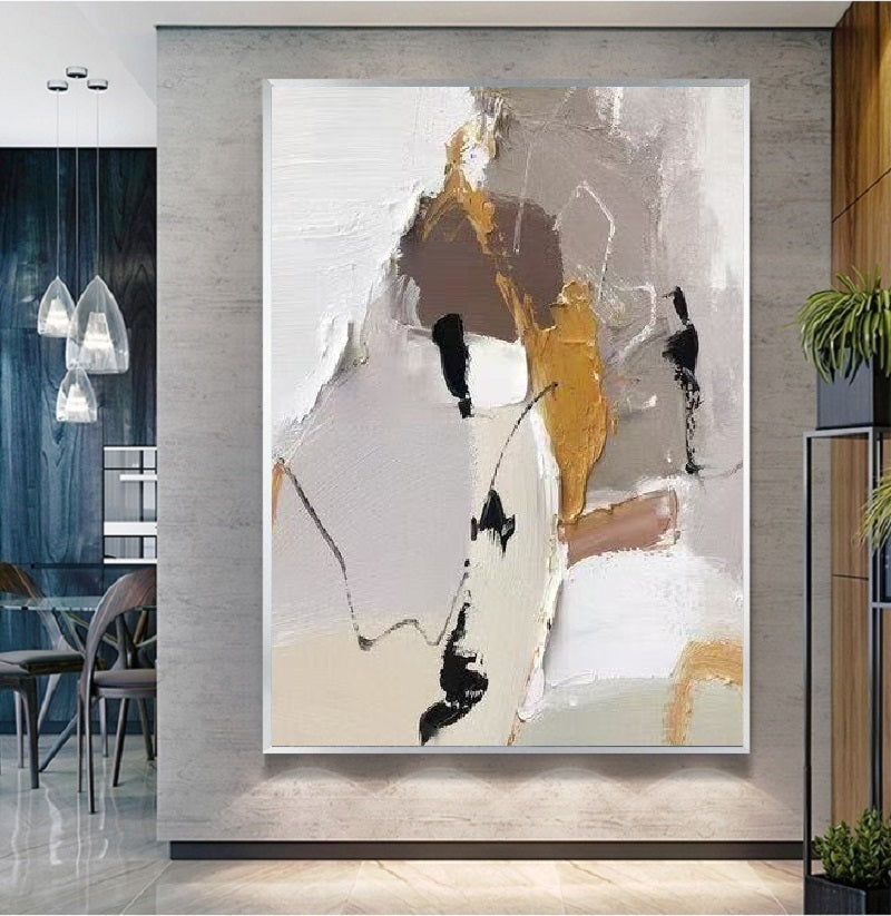 Handcrafted Abstract Painting Fine Art For Homedecor MA1218A