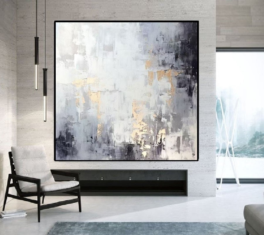 Handcrafted Abstract Painting Fine Art For Homedecor MA1222