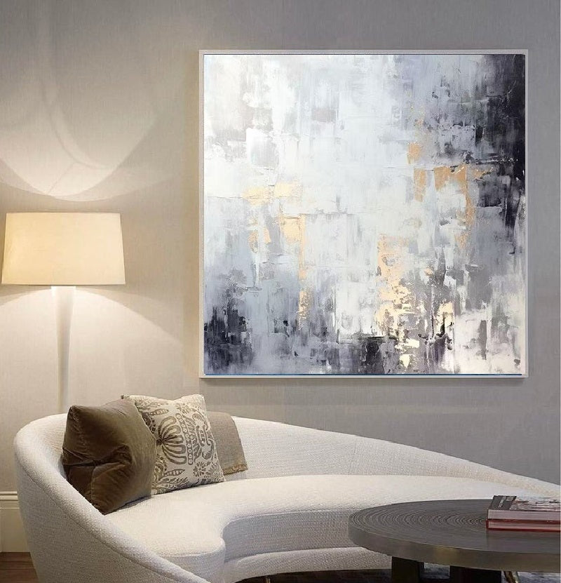 Handcrafted Abstract Painting Fine Art For Homedecor MA1222