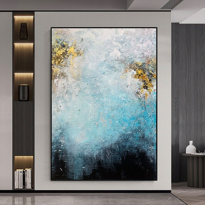 Handcrafted Abstract Painting Fine Art For Homedecor MA1223