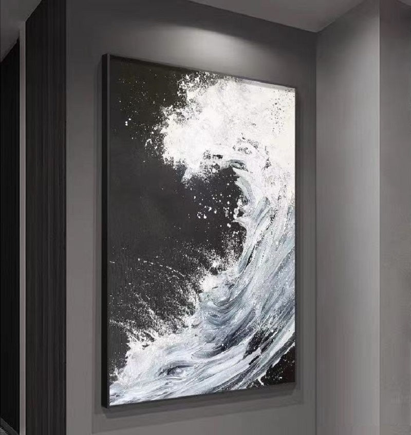 Handcrafted Abstract Painting Fine Art For Homedecor MA1229