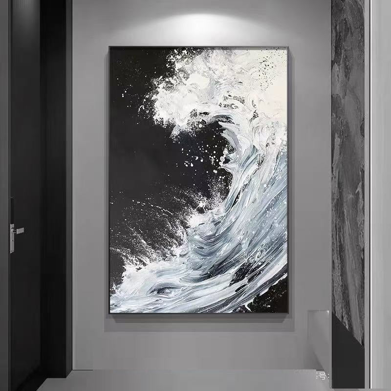 Handcrafted Abstract Painting Fine Art For Homedecor MA1229