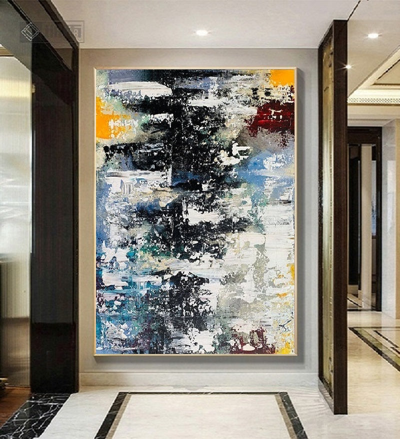 Handcrafted Abstract Painting Fine Art For Homedecor MA1233