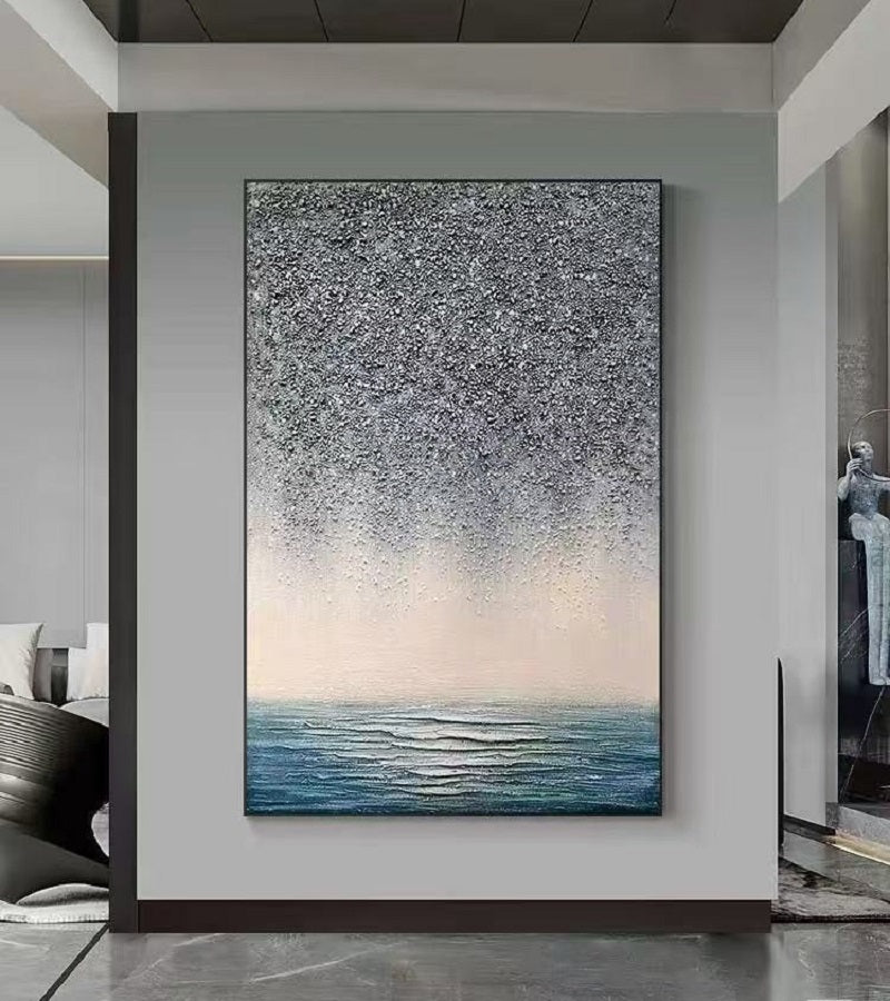 Handcrafted Abstract Painting Fine Art For Homedecor MA1234