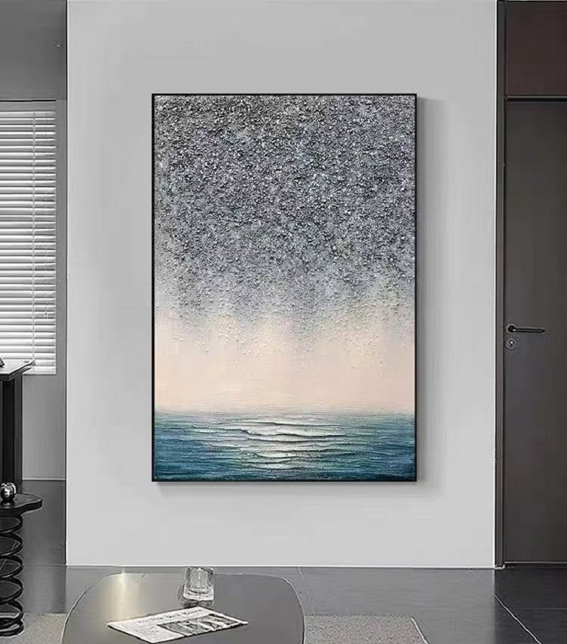 Handcrafted Abstract Painting Fine Art For Homedecor MA1234