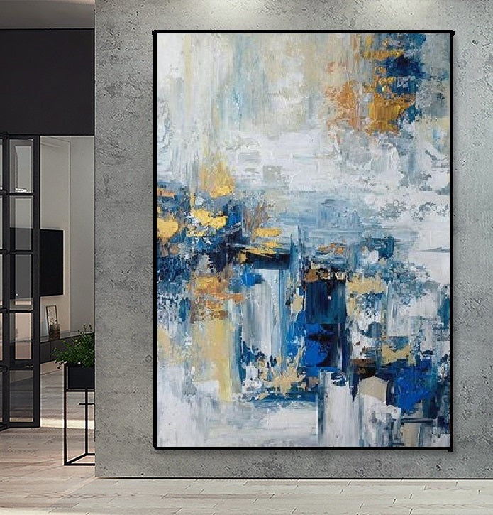 Handcrafted Abstract Painting Fine Art For Homedecor MA1242