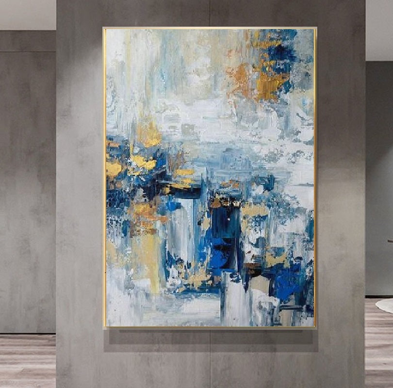 Handcrafted Abstract Painting Fine Art For Homedecor MA1242
