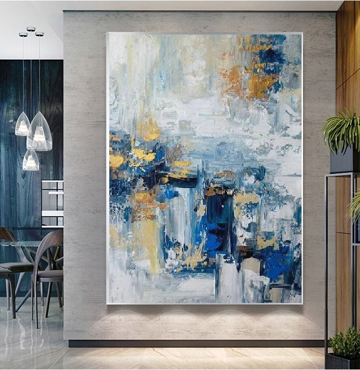 Handcrafted Abstract Painting Fine Art For Homedecor MA1242