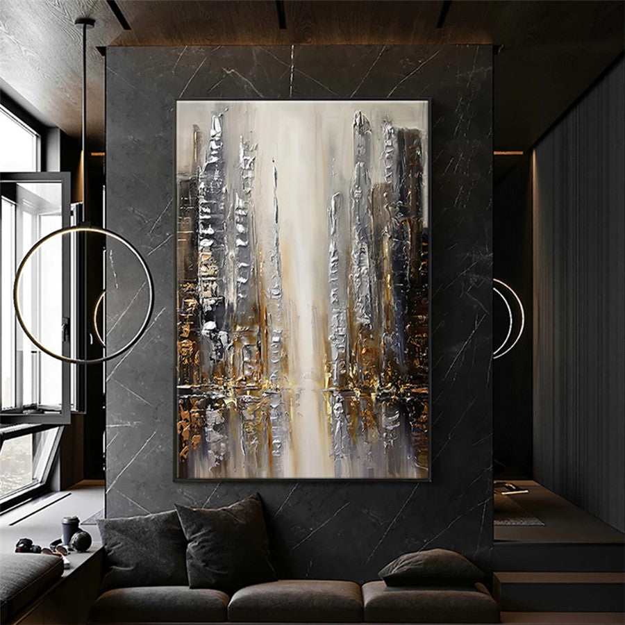 Handcrafted Abstract Painting Fine Art For Homedecor MA1261