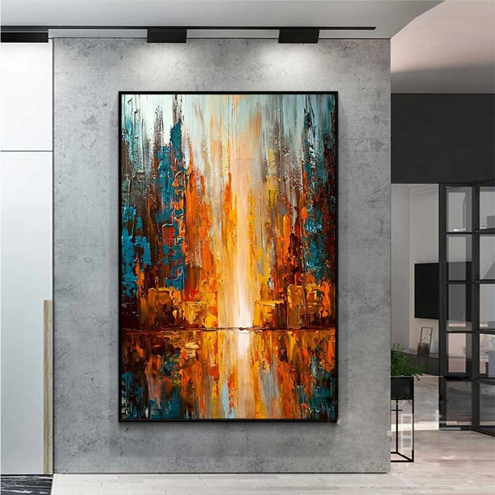 Handcrafted Abstract Painting Fine Art For Homedecor MA1264