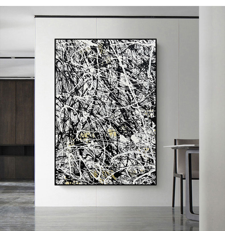 Handcrafted Abstract Painting Fine Art For Homedecor MA1276