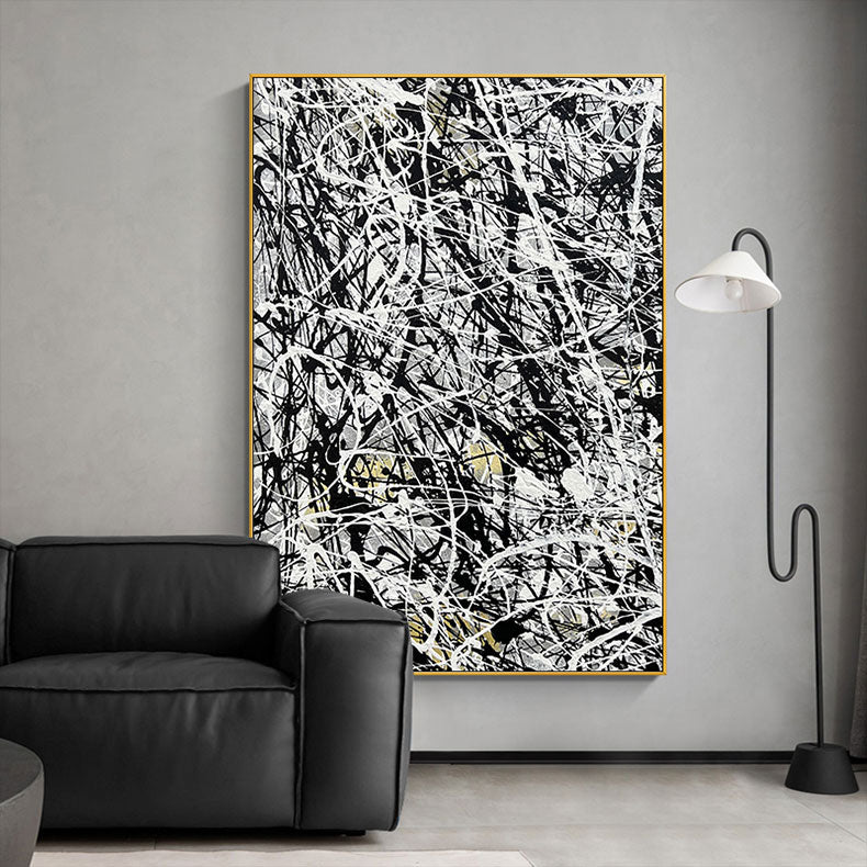 Handcrafted Abstract Painting Fine Art For Homedecor MA1276