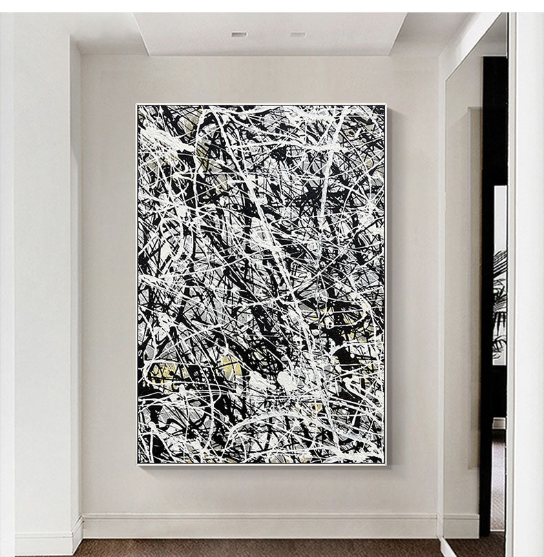 Handcrafted Abstract Painting Fine Art For Homedecor MA1276