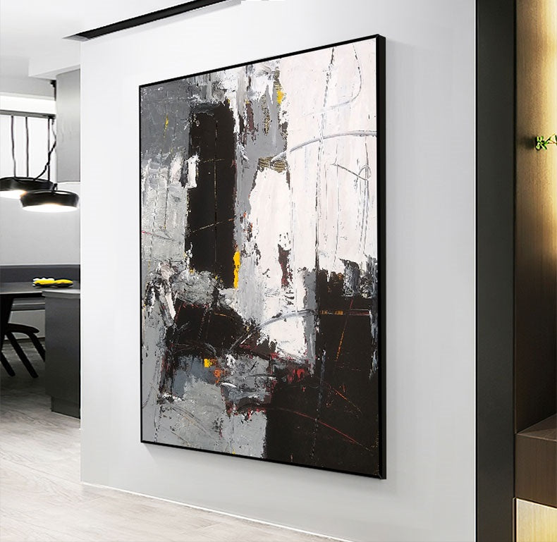 Handcrafted Abstract Painting Fine Art For Homedecor MA1283