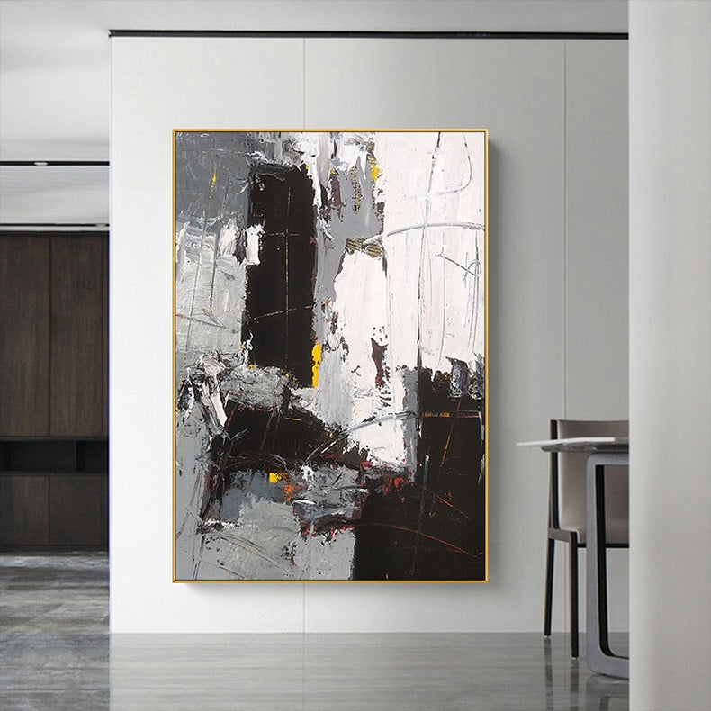 Handcrafted Abstract Painting Fine Art For Homedecor MA1283