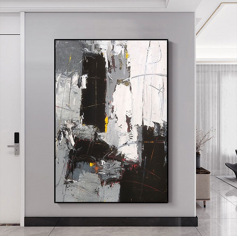 Handcrafted Abstract Painting Fine Art For Homedecor MA1283