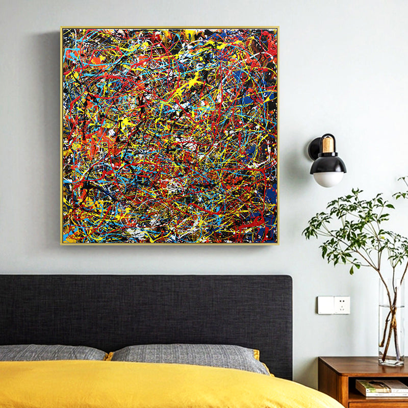 Handcrafted Abstract Painting Fine Art For Homedecor MA1288